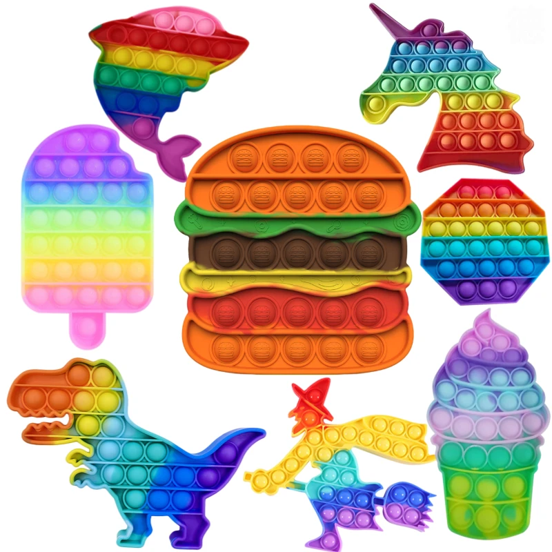 Poppet Hamburger Bubble Fidget Sensory Toy for Autisim Special Needs Anti-stress Game Stress Relief Squishy Fidget Toys for Kids
Poppet Hamburger Bubble Fidget Sensory Toy for Autisim Special Needs Anti-stress Game Stress Relief Squishy Fidget Toys for Kids