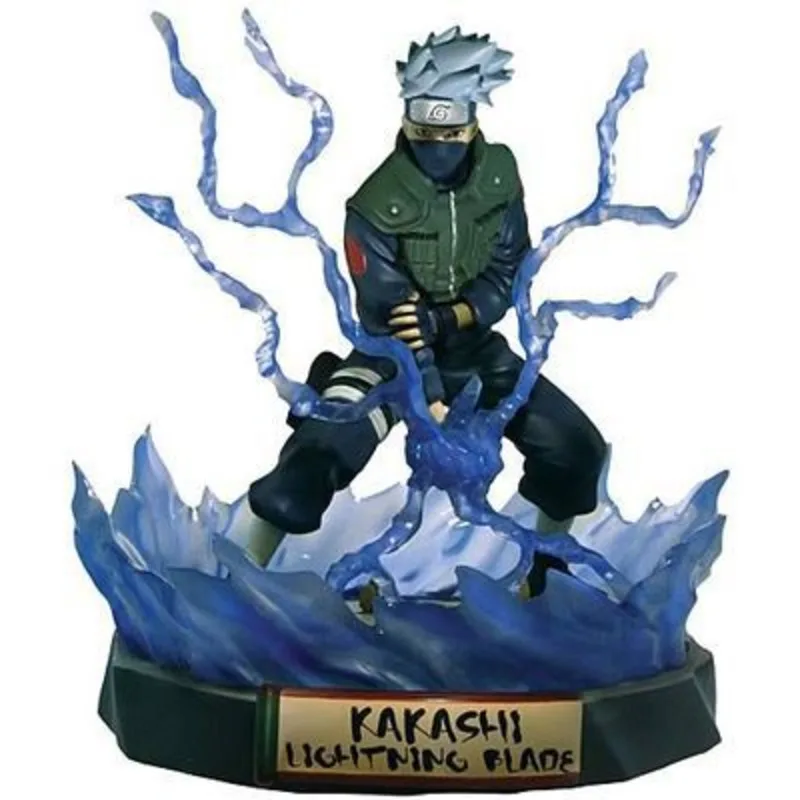 

Naruto Shippuden Anime Model Figurines Hatake Kakashi GK Action Figure 19CM PVC Statue Figma Gift Toys For