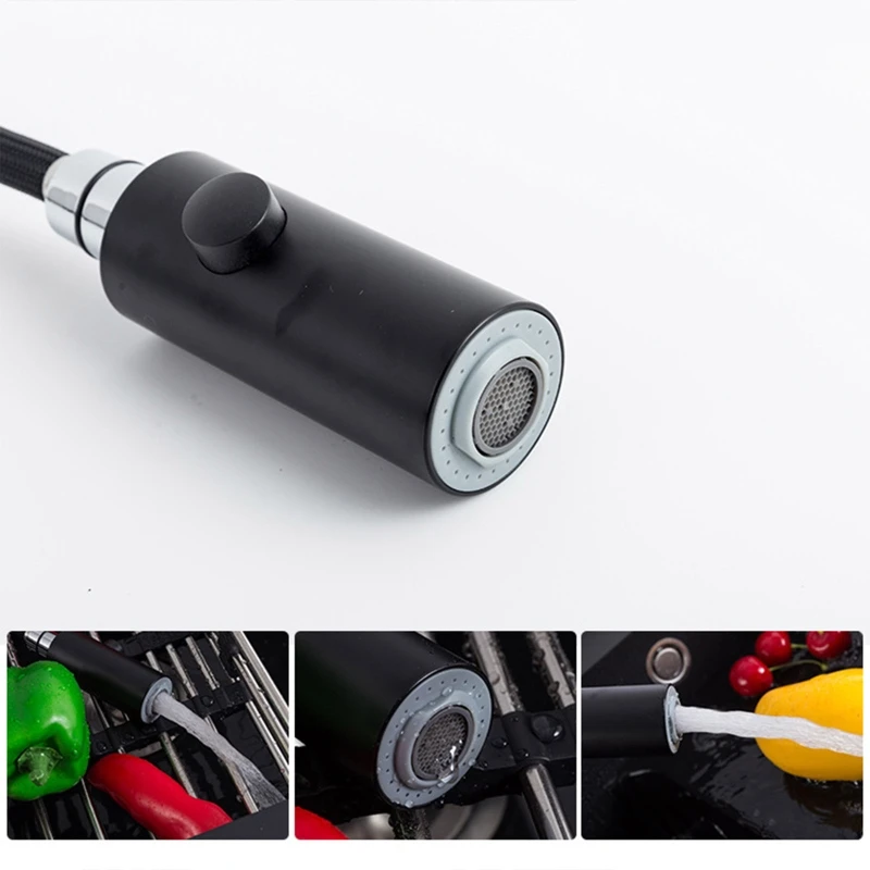 Kitchen Stainless Steel Spring Pull-out Basin Faucet Hot and Cold Water Sink Tap 
Kitchen Stainless Steel Spring Pull-out Basin Faucet Hot and Cold Water Sink Tap