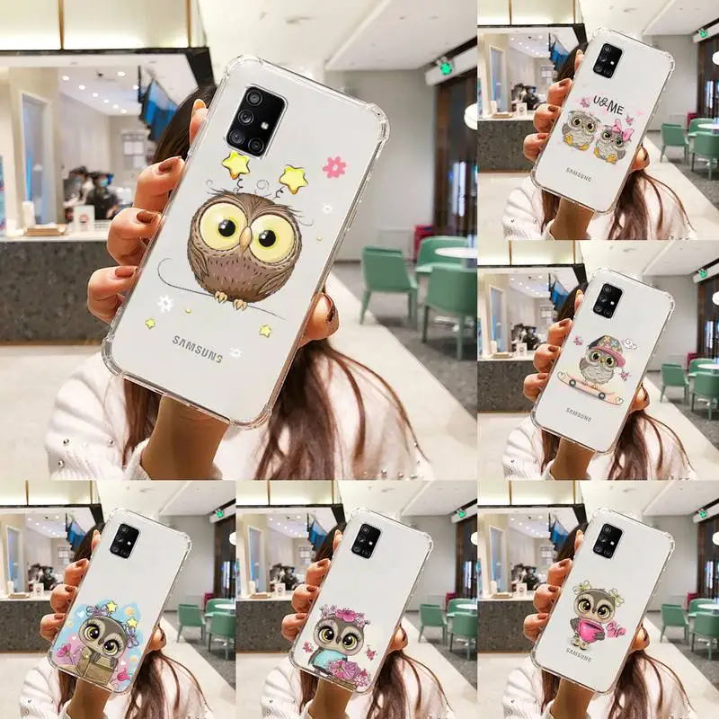 Cute Owl Black Phone Case Transparent For Samsung S 10 9 20 11 7 8 21 6 P Edge PLUS ULTRA 4G 5G
Cute Owl Black Phone Case Transparent For Samsung S 10 9 20 11 7 8 21 6 P Edge PLUS ULTRA 4G 5G