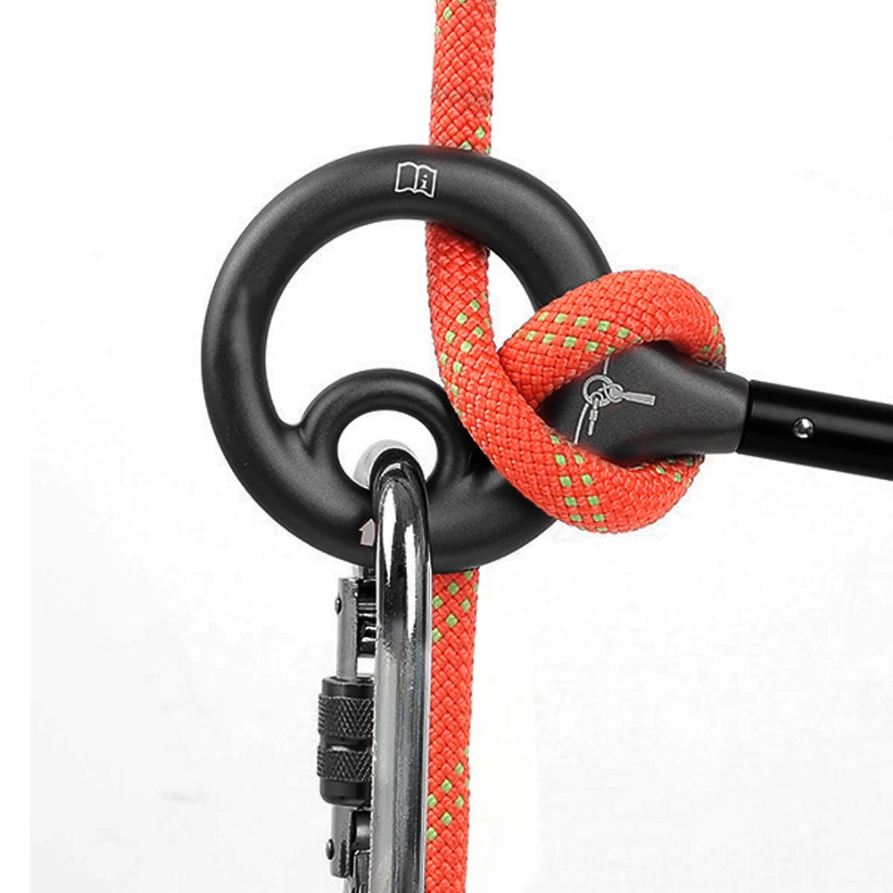 Outdoor Rock Climbing Descender Figure 9 Word Rope Descender Rappel Ring Downhill Nine Ring Rappelling Gear Belay Device
Outdoor Rock Climbing Descender Figure 9 Word Rope Descender Rappel Ring Downhill Nine Ring Rappelling Gear Belay Device
