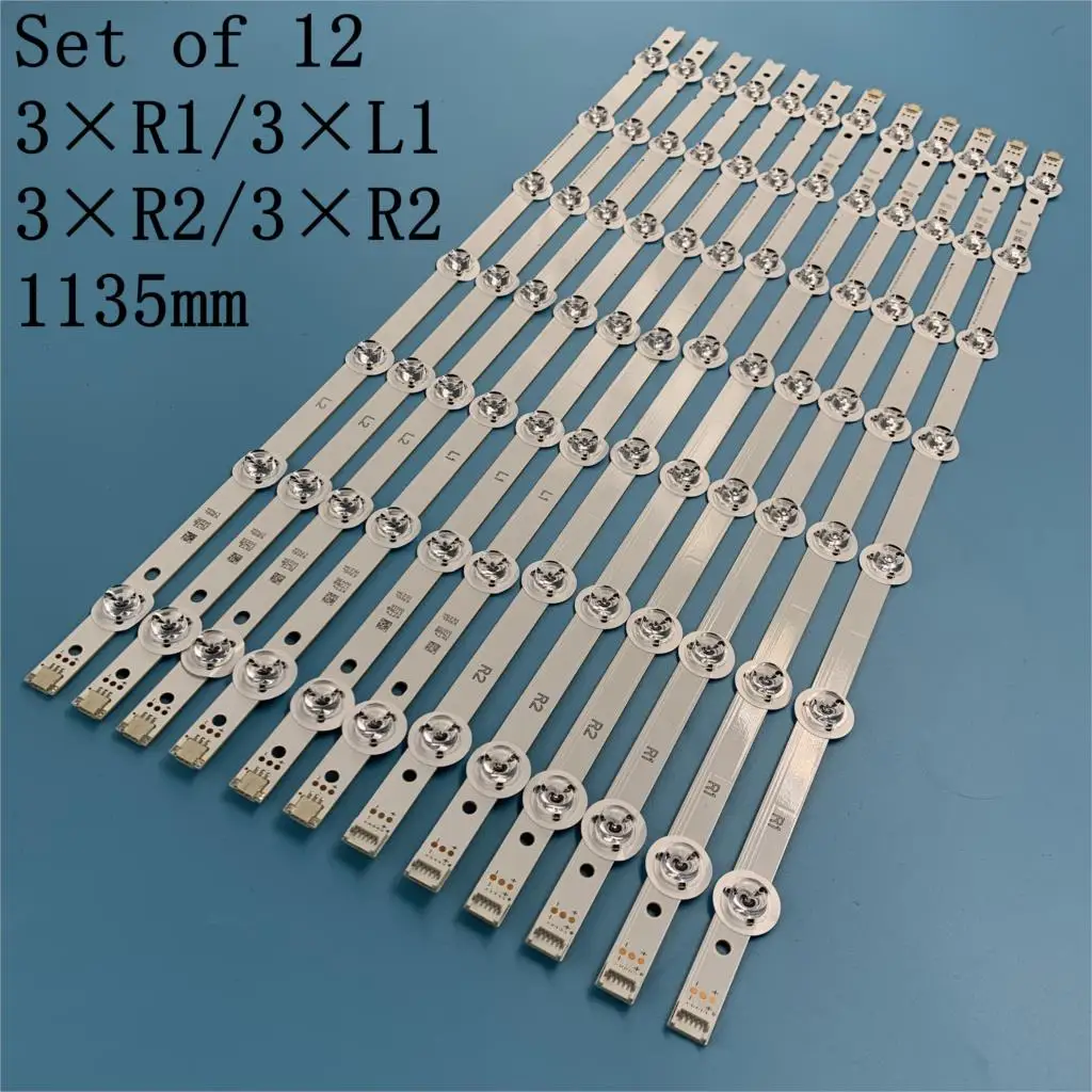12pcs LEDStrip for LG 55'' 55LB671V 55LB673V 55LB675V 55LB677V 55LB679V 55LB690V 55LB700V 55LB720V 55LB730V 55LB7200 55LB670V 6V
12pcs LEDStrip for LG 55'' 55LB671V 55LB673V 55LB675V 55LB677V 55LB679V 55LB690V 55LB700V 55LB720V 55LB730V 55LB7200 55LB670V 6V