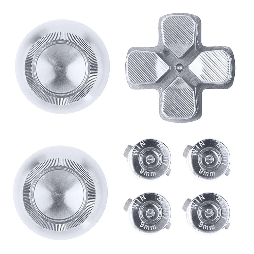 Metal Bullet Buttons ABXY Buttons Thumbsticks Thumb Grip D-Pad For Sony PS4 DualShock 4 Controller Made Of High-Grade Aluminum
Metal Bullet Buttons ABXY Buttons Thumbsticks Thumb Grip D-Pad For Sony PS4 DualShock 4 Controller Made Of High-Grade Aluminum