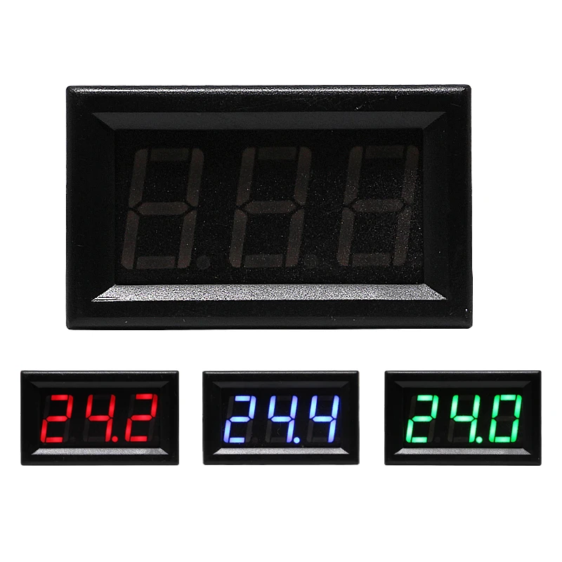 Digital Voltmeter DC 4V to 120V Digital Voltmeter Voltage Panel Meter Red/Blue/Green For 6V 12V Electromobile Motorcycle Car
Digital Voltmeter DC 4V to 120V Digital Voltmeter Voltage Panel Meter Red/Blue/Green For 6V 12V Electromobile Motorcycle Car