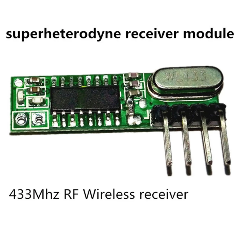 Супергетеродинный RF-кабель WL102-341 433 МГц для ARM/MCU Модуль приемника-передатчика с