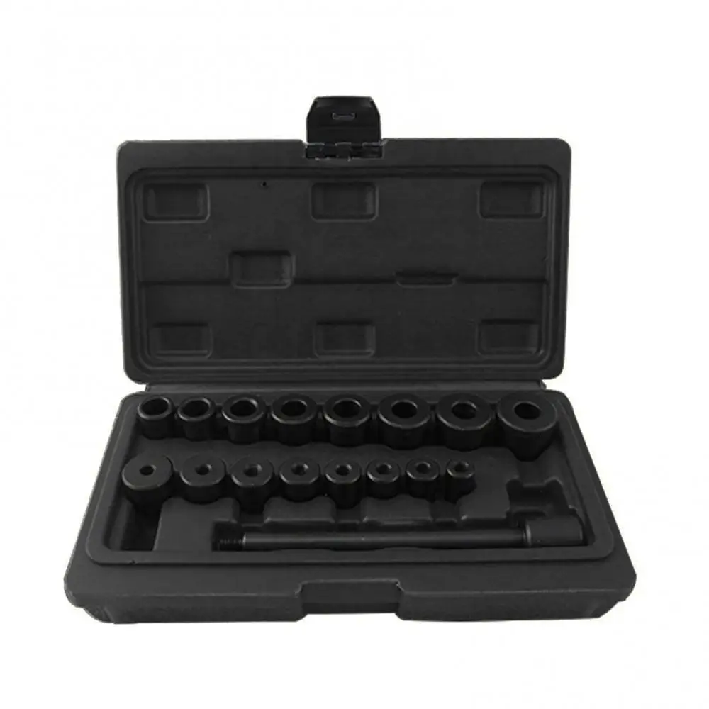 17Pcs Universal Centering Mandrel Clutch Alignment Tool Kit Installing Accessory
17Pcs Universal Centering Mandrel Clutch Alignment Tool Kit Installing Accessory