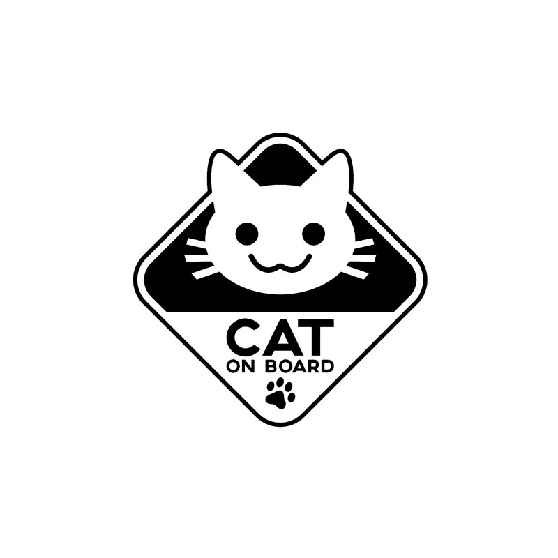 Fashion Funny CAT ON BOARD Car Sticker Automobiles Motorcycles Exterior Accessories Reflective Vinyl Decals,waterproof 18cm*18cm
Fashion Funny CAT ON BOARD Car Sticker Automobiles Motorcycles Exterior Accessories Reflective Vinyl Decals,waterproof 18cm*18cm