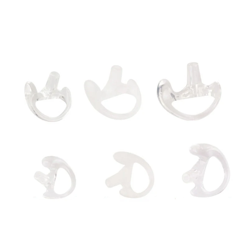 3 пары, прозрачные силиконовые мягкие наушники-вкладыши для раций, скрытые акустические трубки, маленькие/Средние/Большие J6116Z
3 пары, прозрачные силиконовые мягкие наушники-вкладыши для раций, скрытые акустические трубки, маленькие/Средние/Большие J6116Z