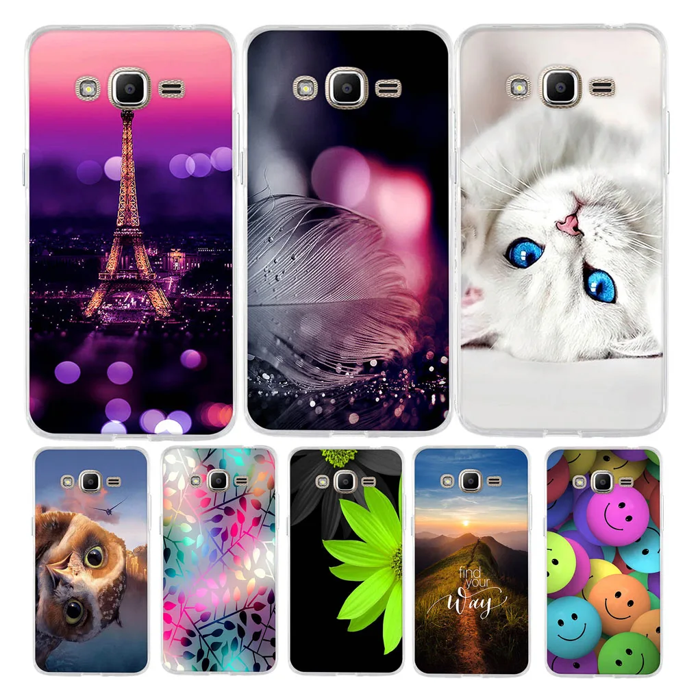 Милый силиконовый чехол для Samsung Galaxy J2 Prime бампер из ТПУ J2Prime G532F Ace G532G|Бамперы| |