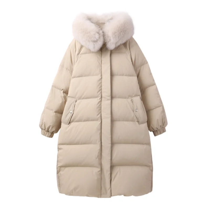 2019 Winter new style female hooded cotton medium long popular women down jacket fashion loose pure color warm thick overcoat
2019 Winter new style female hooded cotton medium long popular women down jacket fashion loose pure color warm thick overcoat