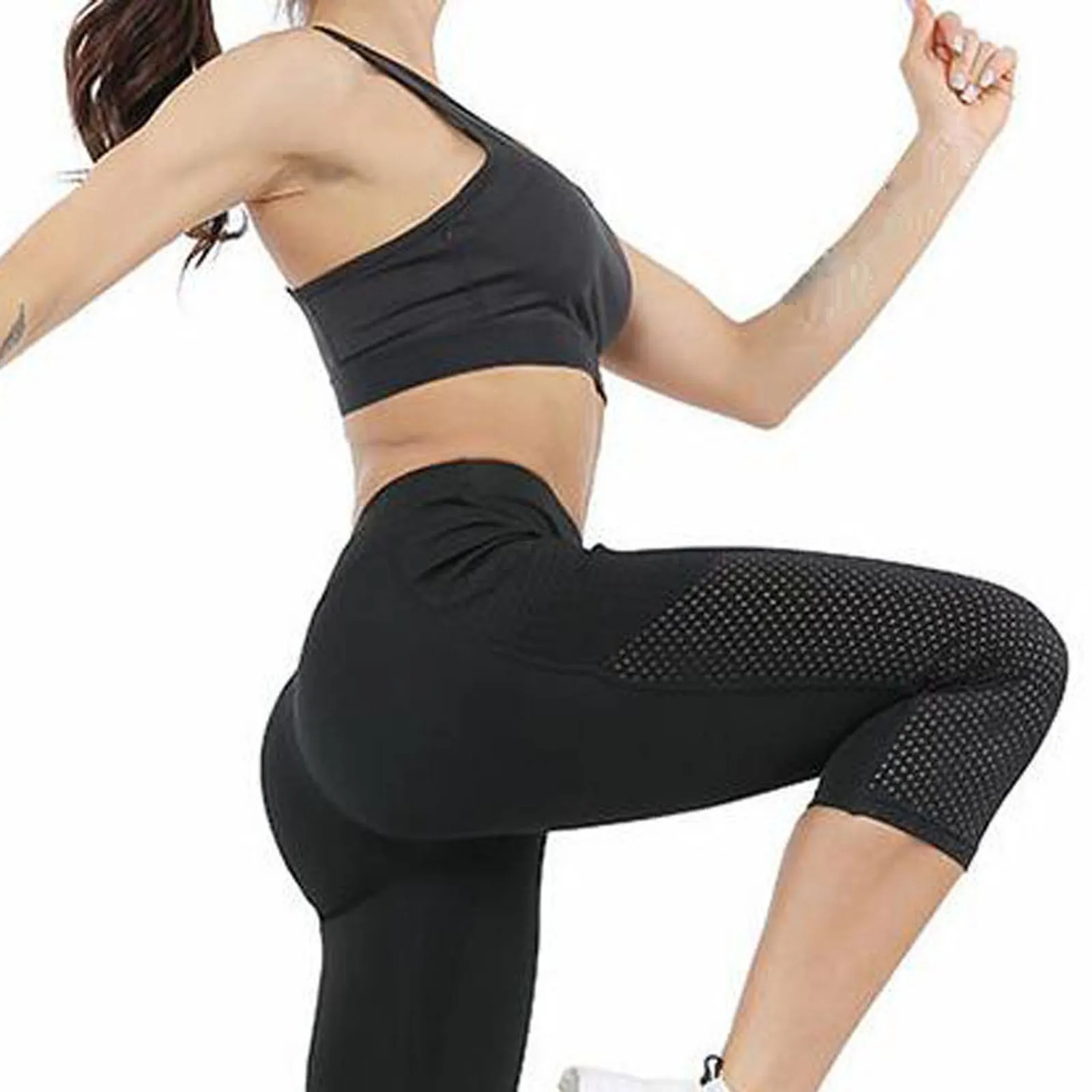 Women Mesh Patchwork Sport Leggings High Waist Tights Pants Solid Sports Wear for Women Gym Push Up Pocket Pants Plus Size S-XL
Women Mesh Patchwork Sport Leggings High Waist Tights Pants Solid Sports Wear for Women Gym Push Up Pocket Pants Plus Size S-XL