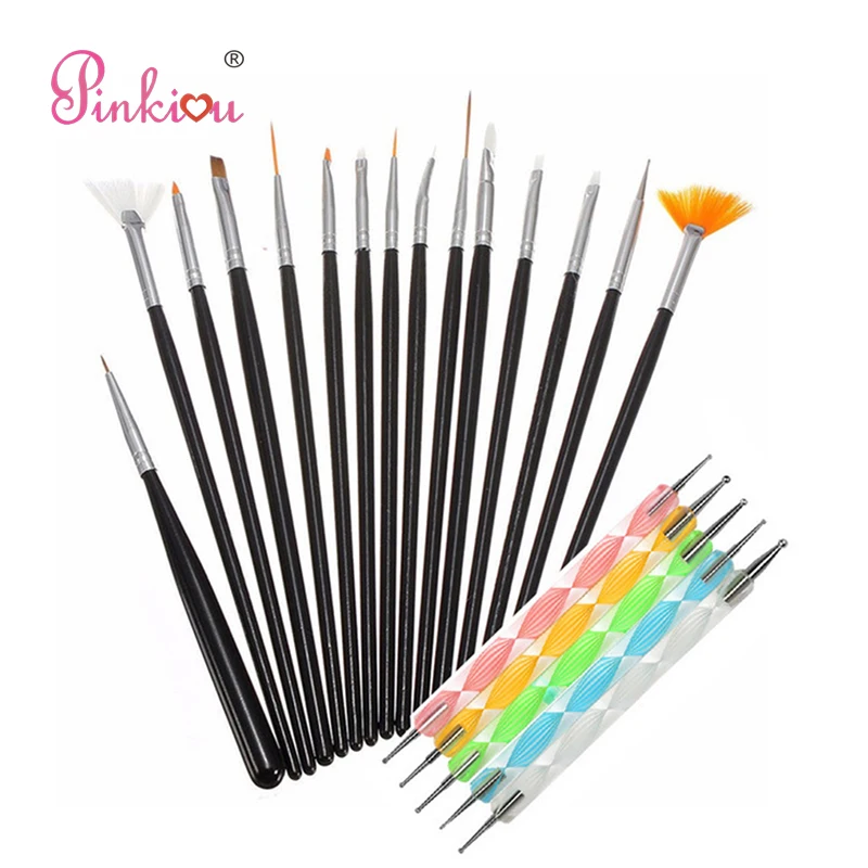 Pinkiou Nail Brush Dotting Painting Drawing Pen Set Nail Polish Device For Manicure Nail Art Design
Pinkiou Nail Brush Dotting Painting Drawing Pen Set Nail Polish Device For Manicure Nail Art Design