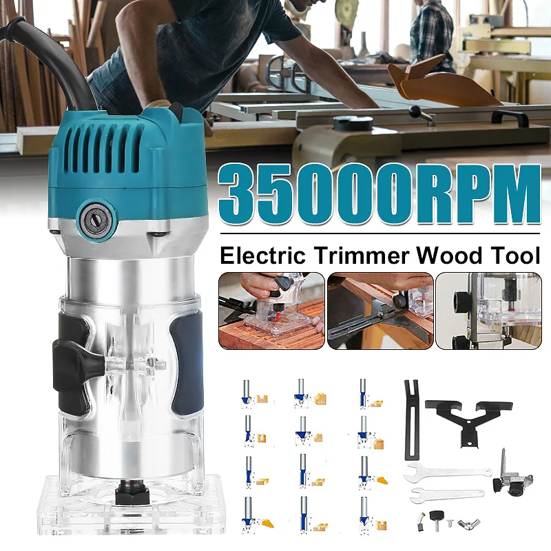 3000W Electric Hand Trimmer 6.35mm 220V EU Plug Wood Laminate Palms Router Joiners Router for Woodworking Power Tools Kit
3000W Electric Hand Trimmer 6.35mm 220V EU Plug Wood Laminate Palms Router Joiners Router for Woodworking Power Tools Kit