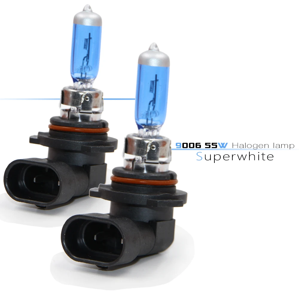 2 шт. 9006 HB4 5000K белый 55 Вт, 12-тивольтная галогенная лампа для задних фар головного светильник лампы дальнего света головная лампа светильник лампы 
2 шт. 9006 HB4 5000K белый 55 Вт, 12-тивольтная галогенная лампа для задних фар головного светильник лампы дальнего света головная лампа светильник лампы