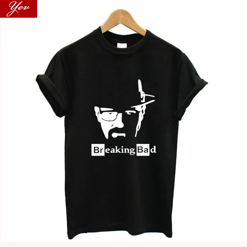 Breaking Bad T Shirt women cotton Hip Hop heisenberg loose Tops streetwear tshirt women Casual tee shirt homme Hipster harajuk 
Breaking Bad T Shirt women cotton Hip Hop heisenberg loose Tops streetwear tshirt women Casual tee shirt homme Hipster harajuk