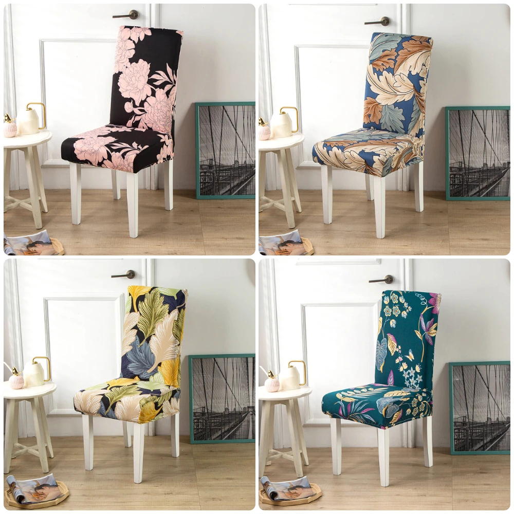 Floral Printed Anti-dirty Chair Cover Dining Room Seat Cover Case Elastic Stretch Chair Cover fundas para sillas de comedor
Floral Printed Anti-dirty Chair Cover Dining Room Seat Cover Case Elastic Stretch Chair Cover fundas para sillas de comedor