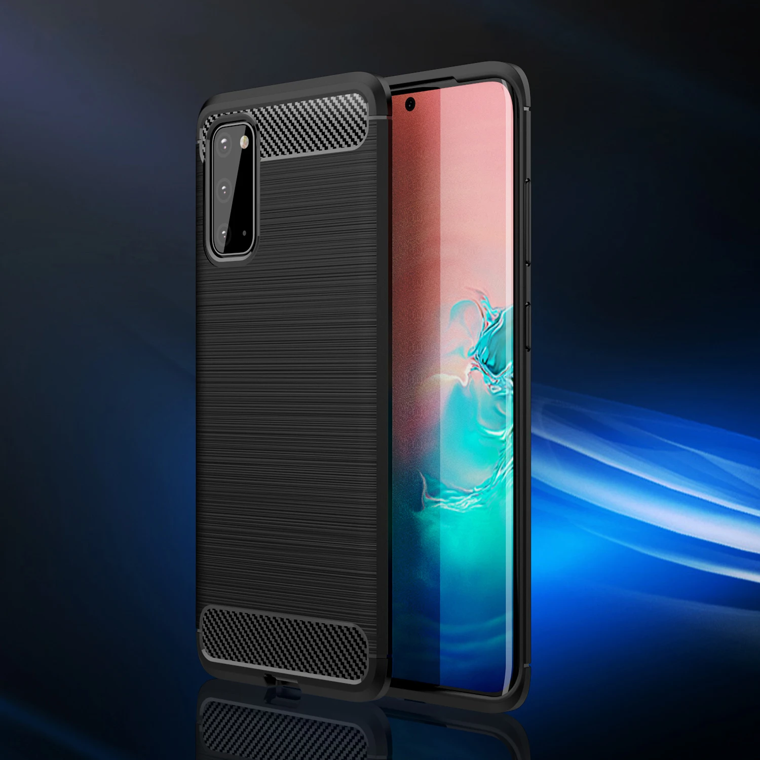 Luxury Carbon Fiber Texture Phone Case for Samsung Galaxy S20 S10 S9 S8 S7 S Note 7 8 9 10 20 Plus Ultra Slim Cover Full Protect 
Luxury Carbon Fiber Texture Phone Case for Samsung Galaxy S20 S10 S9 S8 S7 S Note 7 8 9 10 20 Plus Ultra Slim Cover Full Protect