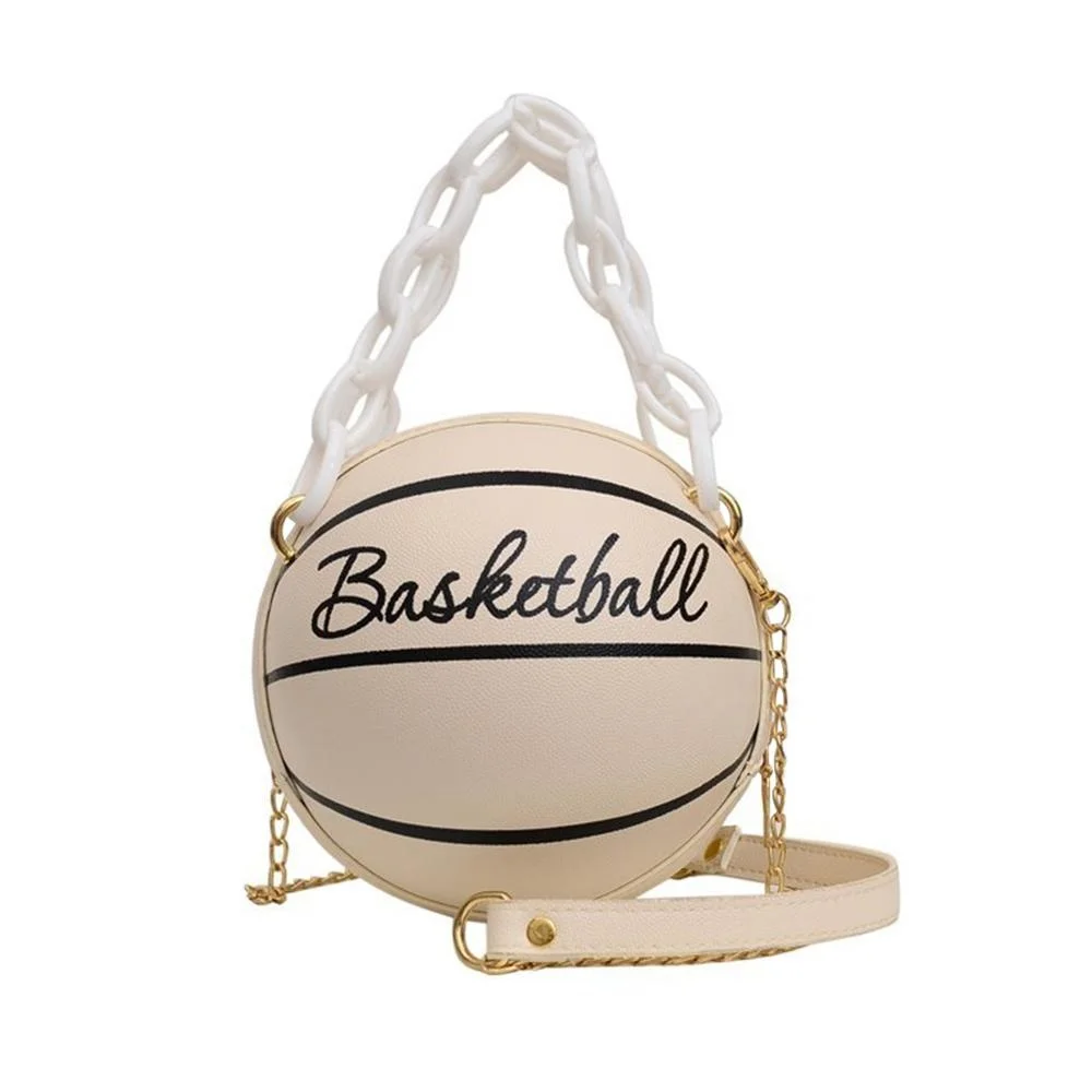 New Personality Female Leather Basketball Bag 2021 New Ball Purses For Teenagers Women Shoulder Bags Crossbody Chain Hand Bags
New Personality Female Leather Basketball Bag 2021 New Ball Purses For Teenagers Women Shoulder Bags Crossbody Chain Hand Bags