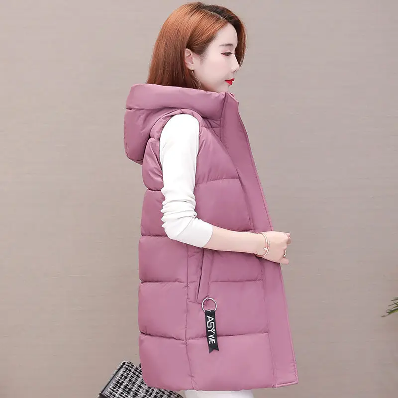 Student Vest Women 2021 Spring Autumn New Cotton Coat Mid-Length Slim Plus Size 5XL Lady
Student Vest Women 2021 Spring Autumn New Cotton Coat Mid-Length Slim Plus Size 5XL Lady