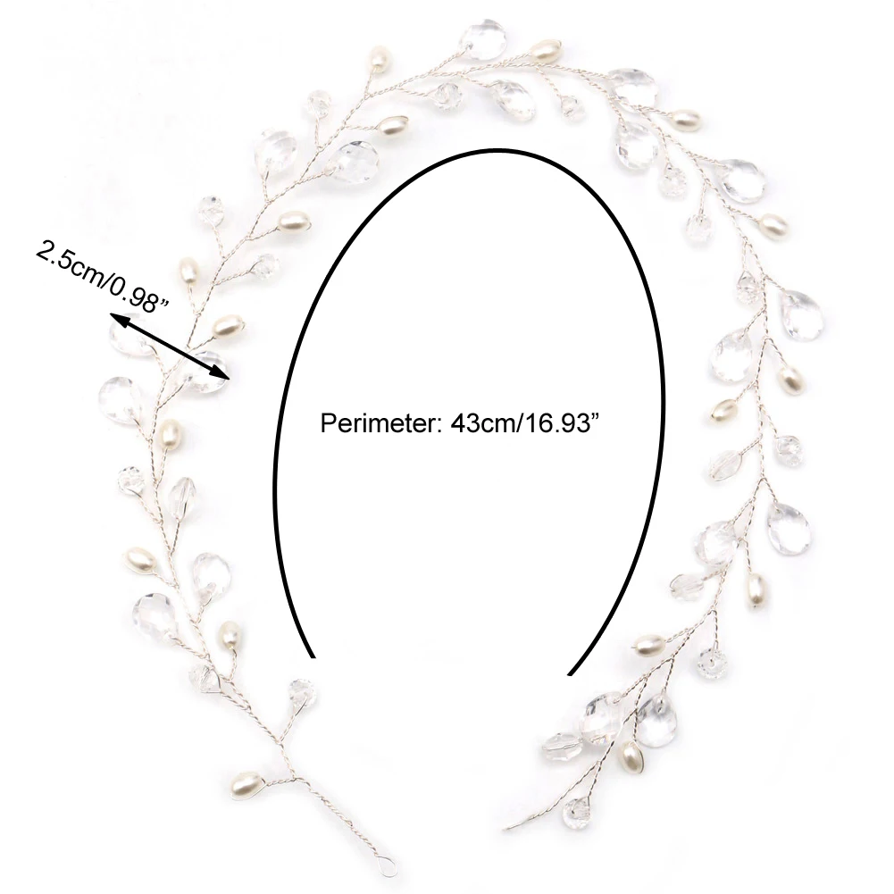 Vintage Faux Crystal Pearl Tiara Drop Bridal Headband Wedding Hair Accessories 2020
Vintage Faux Crystal Pearl Tiara Drop Bridal Headband Wedding Hair Accessories 2020