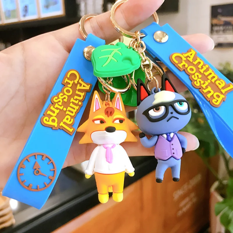 Creative Lovely Animal Crossing Silica Gel Keychains Fashion Game Animal Crossing Pendant Keyrings Gifts for Friends
Creative Lovely Animal Crossing Silica Gel Keychains Fashion Game Animal Crossing Pendant Keyrings Gifts for Friends