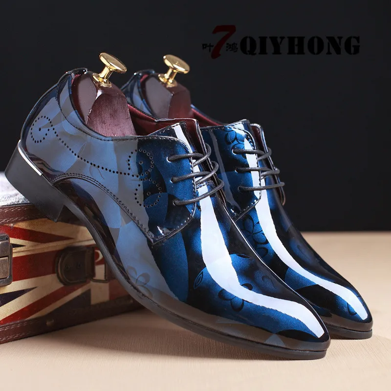 

Английская мода натуральная кожа мужские повседневные туфли на плоской подошве для вечеринок кожаные оксфорды Большие размеры 45,46,47,48.