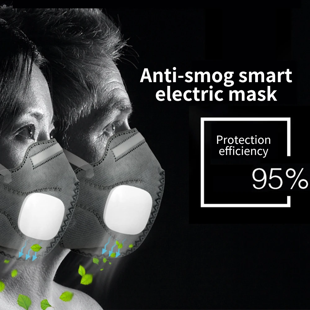 F95 Smoke Respirator PM2.5 Smart Respirator Electric Ventilation And Breathable Safety Dust Respirator (For Both Men And Women)
F95 Smoke Respirator PM2.5 Smart Respirator Electric Ventilation And Breathable Safety Dust Respirator (For Both Men And Women)