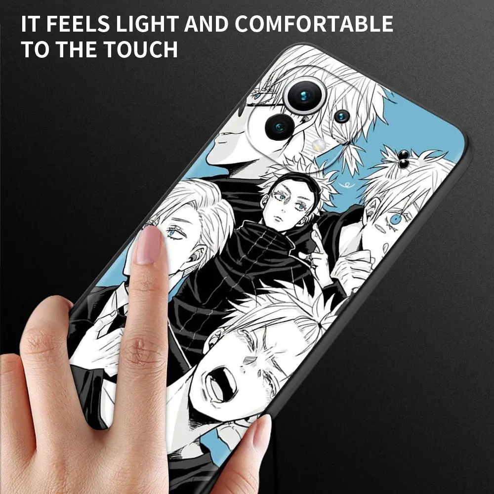 Jujutsu Kaisen Anime Case for Poco X3 NFC F3 M3 Pocophone F1 Note 10 Caso For Xiaomi 11 Ultra 11i 10 10T 9 SE 9T Pro Funda
Jujutsu Kaisen Anime Case for Poco X3 NFC F3 M3 Pocophone F1 Note 10 Caso For Xiaomi 11 Ultra 11i 10 10T 9 SE 9T Pro Funda