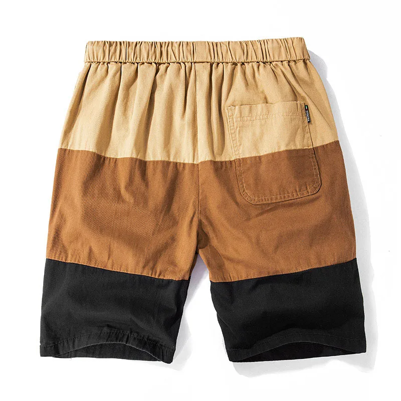 2021 Men's Summer Comfortable Pure Cotton Sports Casual Shorts Thin Style Fashion Color Matching Lace-up Pants
2021 Men's Summer Comfortable Pure Cotton Sports Casual Shorts Thin Style Fashion Color Matching Lace-up Pants