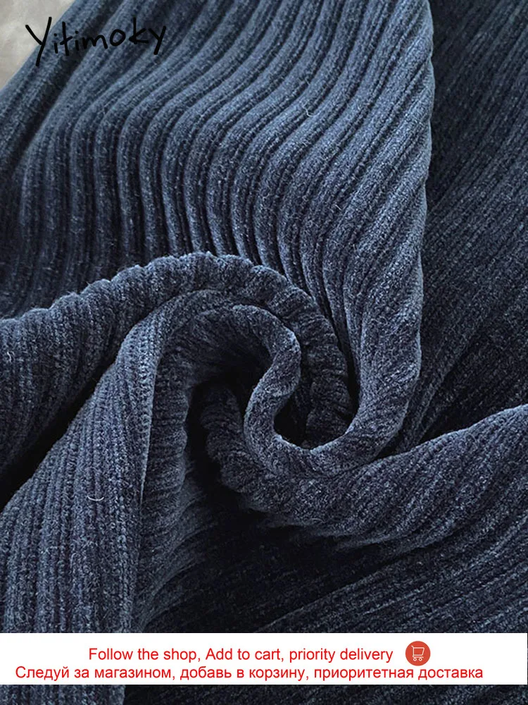 Yitimoky Oversize Woman Pants High Waist Loose Wide Leg Pants Solid Blue Elastic Trousers New Summer 2021 Casual Streetwear
Yitimoky Oversize Woman Pants High Waist Loose Wide Leg Pants Solid Blue Elastic Trousers New Summer 2021 Casual Streetwear