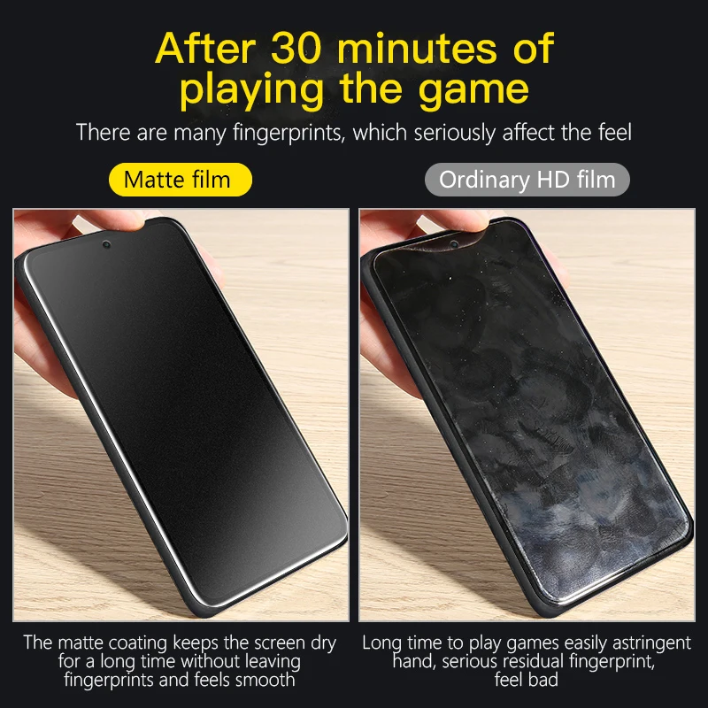 CHYI матовое Защитное стекло для Xiaomi Poco F3 X3 nfc защита экрана матовая закаленная