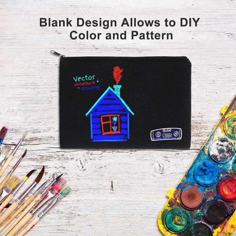 10 Pieces Canvas Cosmetic Bag Multifunctional Cosmetic Bag Travel Cosmetic Bag Pen Coin Bag Blank DIY Bag
10 Pieces Canvas Cosmetic Bag Multifunctional Cosmetic Bag Travel Cosmetic Bag Pen Coin Bag Blank DIY Bag