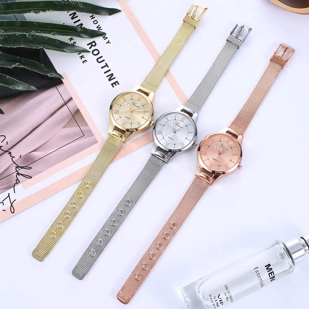 Women Watches Top Brand Luxury Fashion Diamond Ladies Wristwatches Stainless Steel Rose Gold Mesh Strap Female Quartz Watch 
Women Watches Top Brand Luxury Fashion Diamond Ladies Wristwatches Stainless Steel Rose Gold Mesh Strap Female Quartz Watch