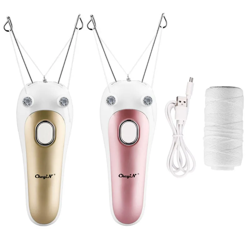 Women Facial Hair Remover Electric Cotton Thread Body Hair Remover Instant Defeather Epilator Lady Shaver Pull Surface Device 31 
Women Facial Hair Remover Electric Cotton Thread Body Hair Remover Instant Defeather Epilator Lady Shaver Pull Surface Device 31