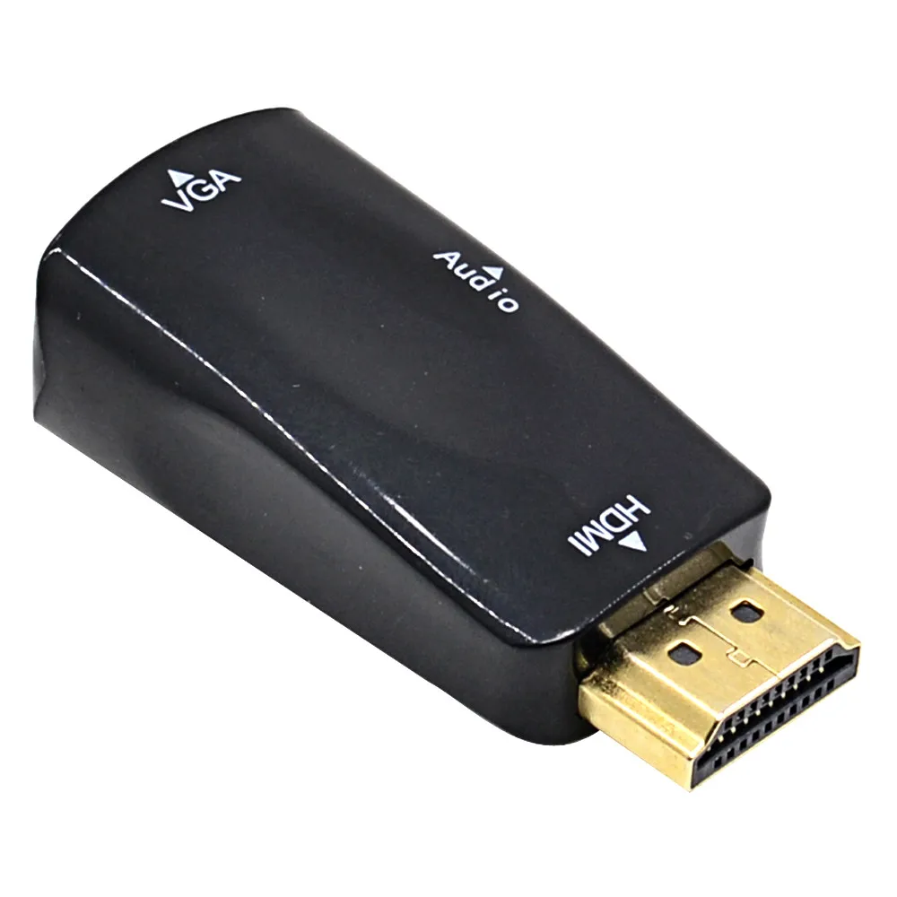 CARPRIE кабели HDMI к VGA конвертер HDMI2VGA разъем + аудио кабель планшет HDTV адаптер питания