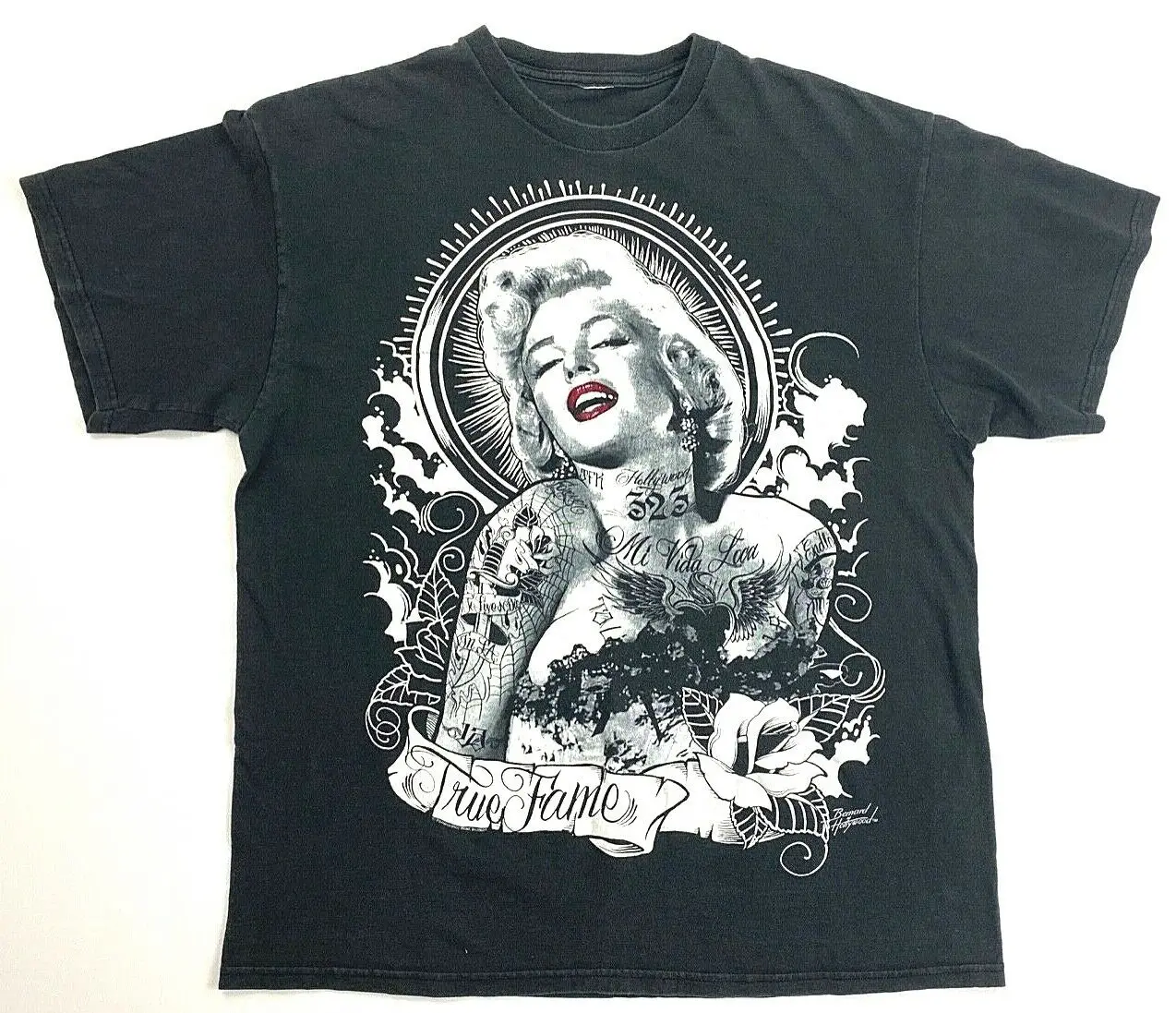 Fashion Marilyn Monroe Sexy Tattoos T-Shirt. Summer Cotton Short Sleeve O-Neck Mens T Shirt New S-3XL
Fashion Marilyn Monroe Sexy Tattoos T-Shirt. Summer Cotton Short Sleeve O-Neck Mens T Shirt New S-3XL