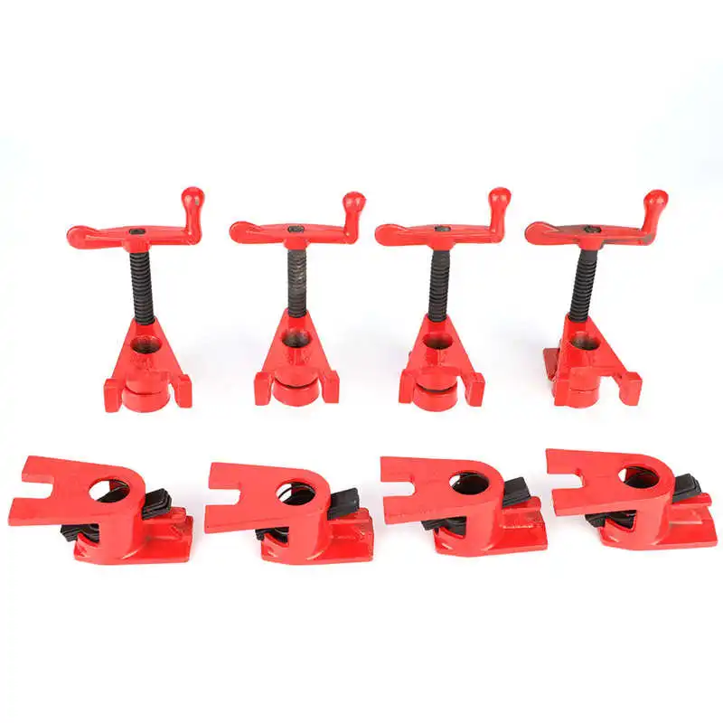 4 Set 26.5mm Woodworking Cast Iron Clamp With Quick Release Heavy Duty Wide Base For Furniture Carpentry Cabinet Wooden Boxes
4 Set 26.5mm Woodworking Cast Iron Clamp With Quick Release Heavy Duty Wide Base For Furniture Carpentry Cabinet Wooden Boxes