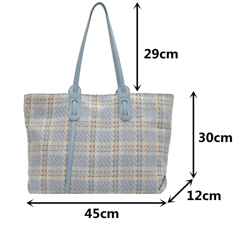 Casual Woolen Toe Bags for Women 2021 Trend Big Canvas Shoulder Bag Simple Fabric Handbag Female Roomy Cotton Cloth Shopper Bag
Casual Woolen Toe Bags for Women 2021 Trend Big Canvas Shoulder Bag Simple Fabric Handbag Female Roomy Cotton Cloth Shopper Bag
