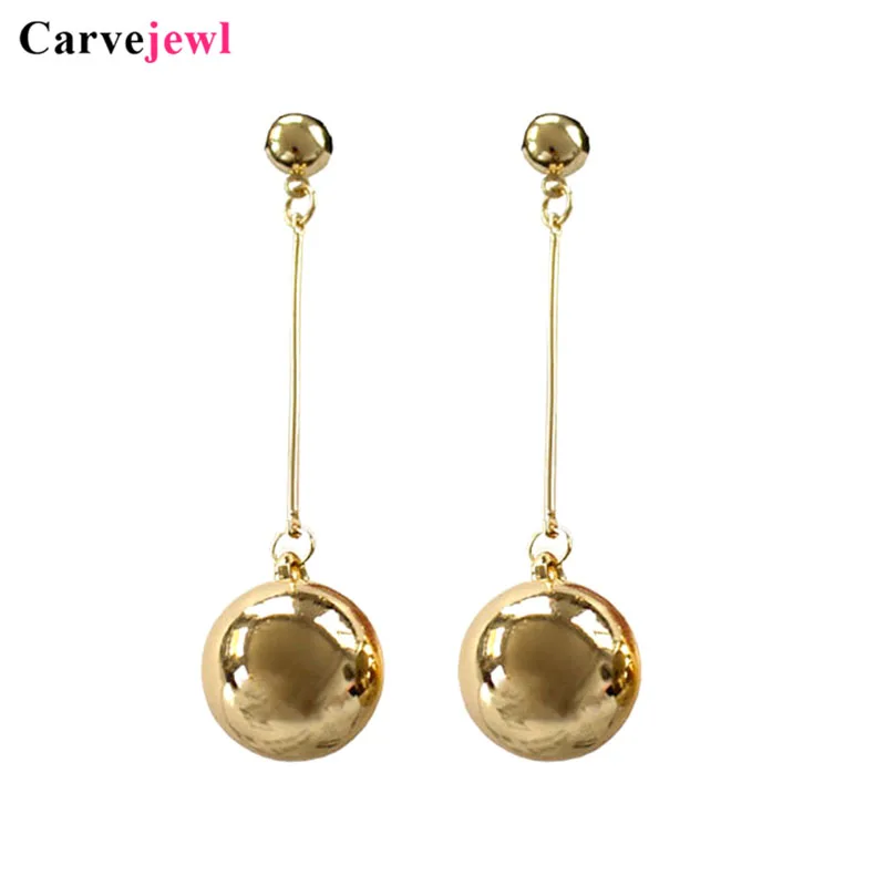 Carvejewl long earrings big round CCB ball pendant drop dangle earrings for women jewelry simple fashion Korean office earrings
Carvejewl long earrings big round CCB ball pendant drop dangle earrings for women jewelry simple fashion Korean office earrings