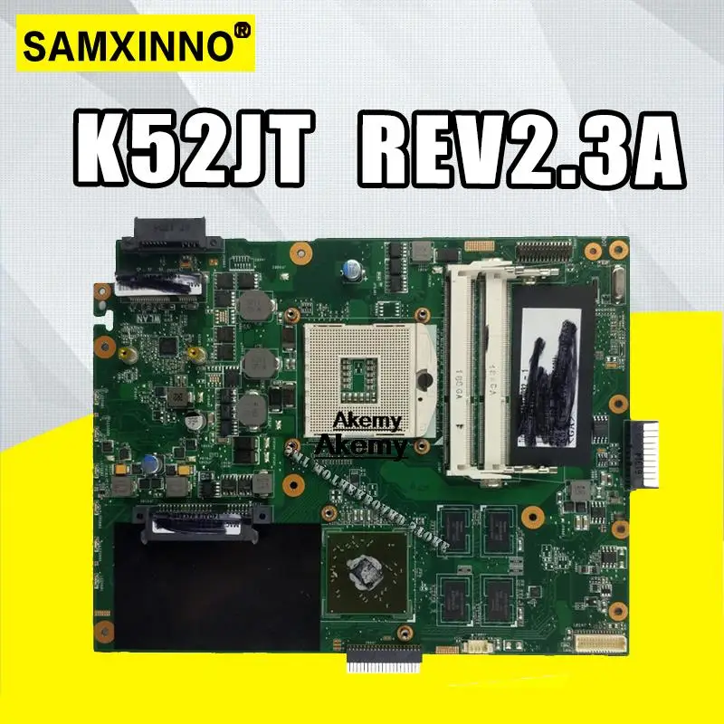 K52JT материнская плата для For Asus K52JU K52J A52J K52JR K52 K52JE X52J ноутбука REV2.3A HD6370