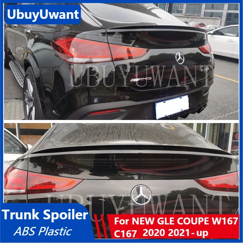 Rear Wing Spoiler For Mercedes GLE Coupe Class W167 C167 GLE350 450 500e 2020 - 2021 ABS Car Trunk Spoiler Tail Wing Decoration
Rear Wing Spoiler For Mercedes GLE Coupe Class W167 C167 GLE350 450 500e 2020 - 2021 ABS Car Trunk Spoiler Tail Wing Decoration