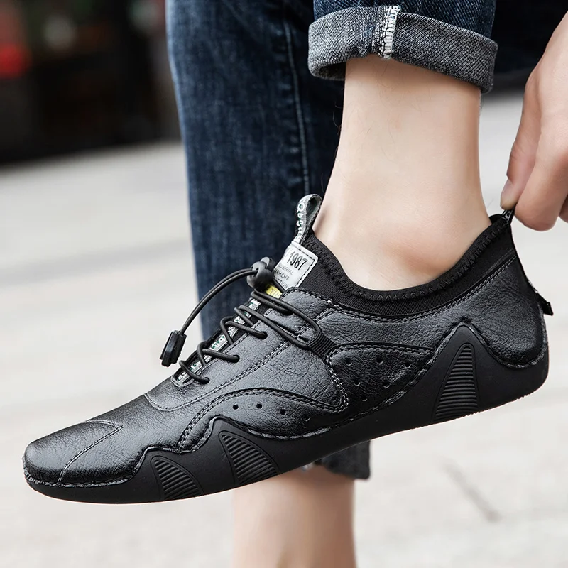New Low-top One-pedal Octopus Men's Shoes Peas Shoes Casual Leather Sneakers Men's Summer Oxford Size 39-44 Casual Loafers %
New Low-top One-pedal Octopus Men's Shoes Peas Shoes Casual Leather Sneakers Men's Summer Oxford Size 39-44 Casual Loafers %