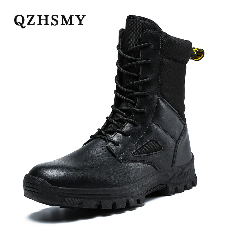 QZHSMY 2021 Autumn And Winter New Men's Shoes High Top Shoes Outdoor Army Hunting Army Boots Tactical Combat Man Boots
QZHSMY 2021 Autumn And Winter New Men's Shoes High Top Shoes Outdoor Army Hunting Army Boots Tactical Combat Man Boots