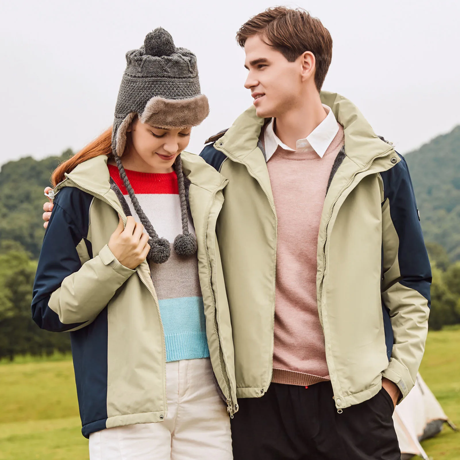 Men Women Waterproof Coat Warm Thick Fleece Lining Breathable Hiking Skiing Snowboarding Outerwear Winter
Men Women Waterproof Coat Warm Thick Fleece Lining Breathable Hiking Skiing Snowboarding Outerwear Winter