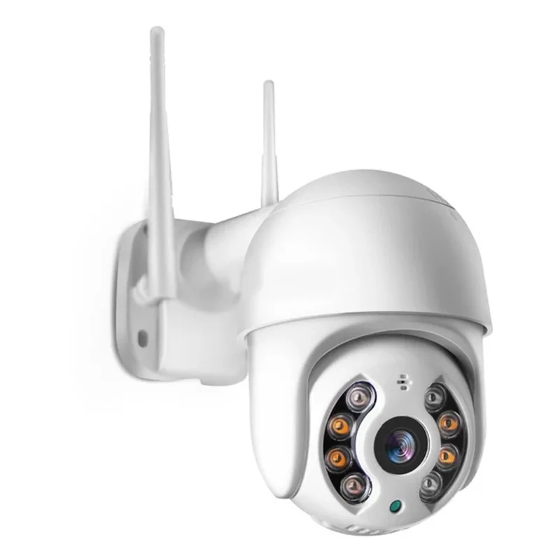 1080P PTZ WIFI IP Camera Outdoor 4X Digital Zoom AI Human Detect Wireless Camera H.265 P2P Audio 5MP Security CCTV Camera
1080P PTZ WIFI IP Camera Outdoor 4X Digital Zoom AI Human Detect Wireless Camera H.265 P2P Audio 5MP Security CCTV Camera