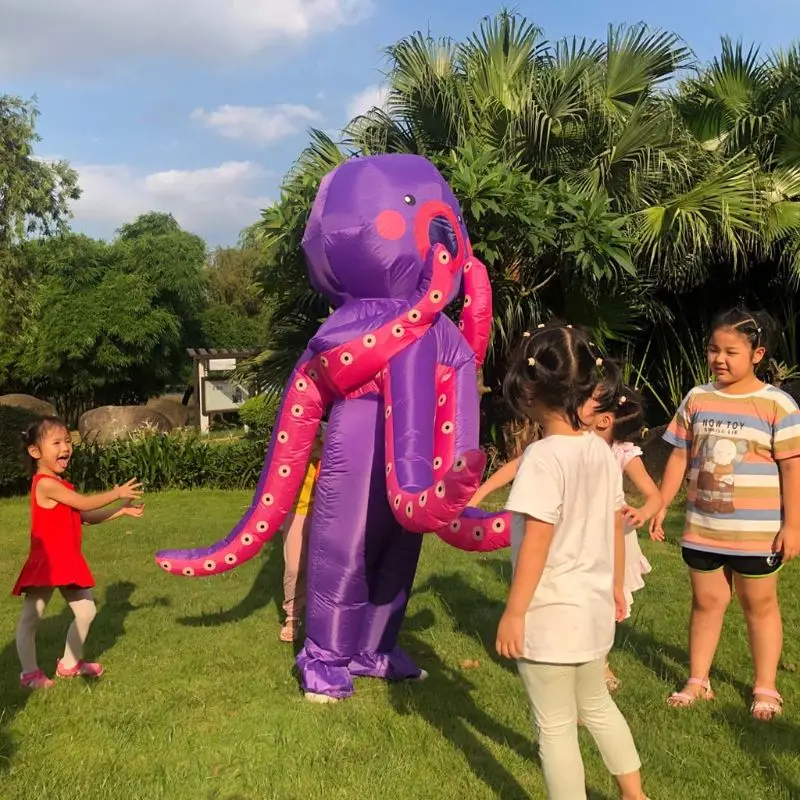 Adults Kids Role Play Octopus Inflatable Costume Fancy Dress Cosplay Halloween Party Toy Children Holiday Performance Costumes 
Adults Kids Role Play Octopus Inflatable Costume Fancy Dress Cosplay Halloween Party Toy Children Holiday Performance Costumes