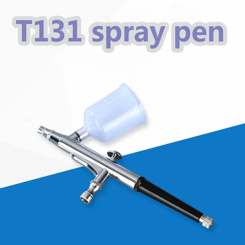 T131 Airbrush Spraying Tool for Nail Art Makeup Painting Apparatus Double Pot Airbrush Pneumatic Airbrush
T131 Airbrush Spraying Tool for Nail Art Makeup Painting Apparatus Double Pot Airbrush Pneumatic Airbrush