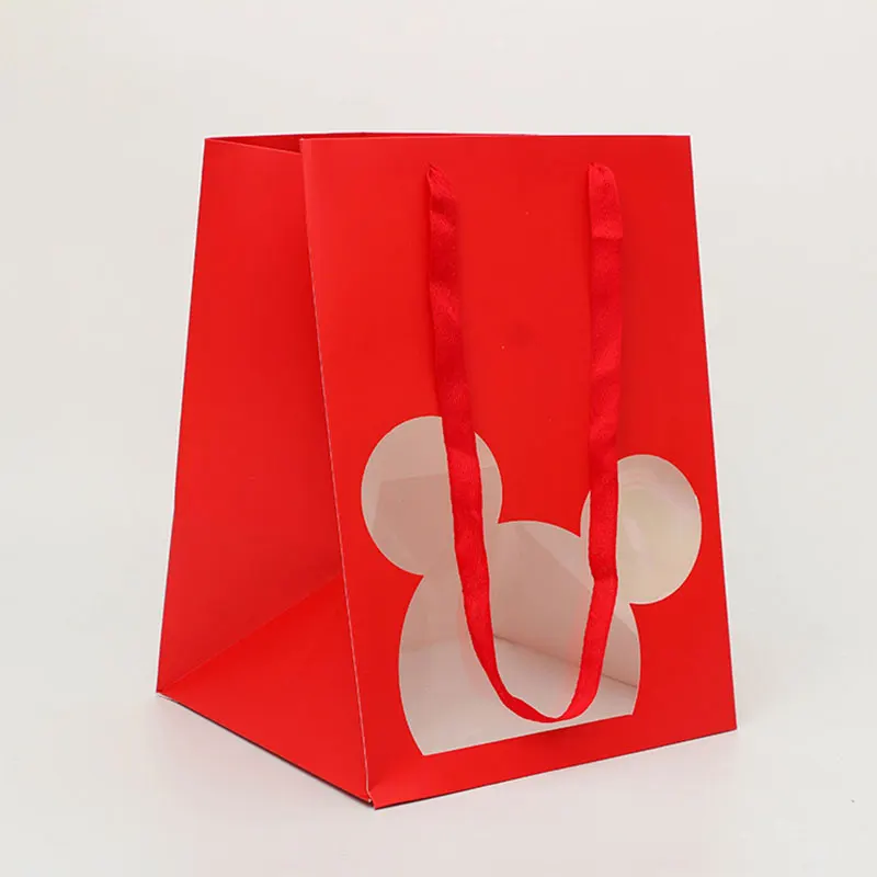 10pcs Creative New Pattern Window Flower Gift Bag Dried Flower Bouquet Tote Bag Packaging Red Wedding Birthday Christmas 
10pcs Creative New Pattern Window Flower Gift Bag Dried Flower Bouquet Tote Bag Packaging Red Wedding Birthday Christmas