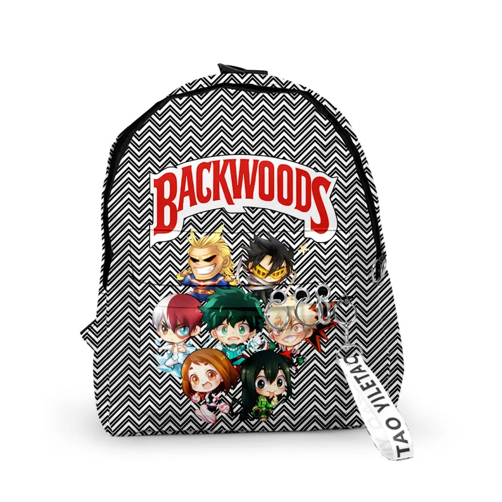 2021 new style My Hero Academy BACKWOODS students daily 3D printing street trend fashion men's and women's backpacks
2021 new style My Hero Academy BACKWOODS students daily 3D printing street trend fashion men's and women's backpacks