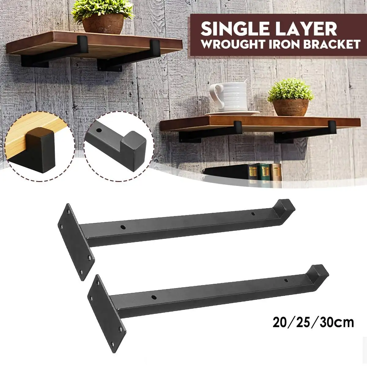 2Pcs Wall Mounted Shelf Bracket Heavy Duty Scaffold Board Floating Bracket Industrial Iron Support Table Steel Pipe Shelf
2Pcs Wall Mounted Shelf Bracket Heavy Duty Scaffold Board Floating Bracket Industrial Iron Support Table Steel Pipe Shelf
